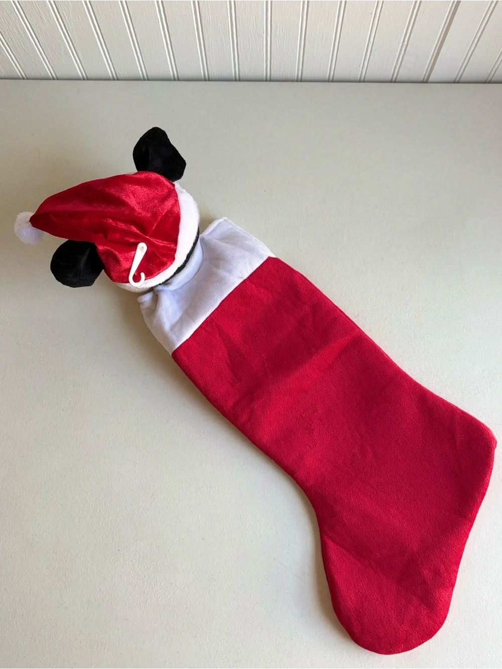 Disney Mickey Mouse Christmas Stocking - Animated - Sings & Ears Move